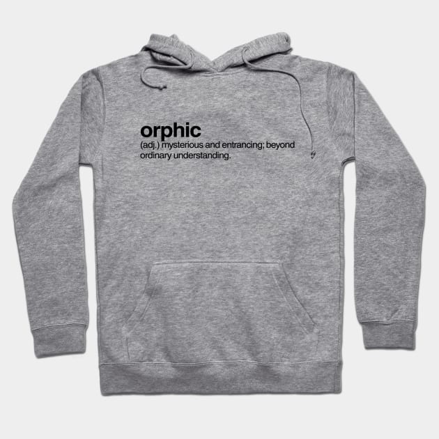 Orphic Hoodie by Onomatophilia